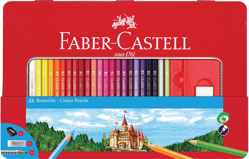 PINTURITAS FABER LATA X48
