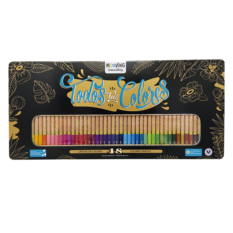 PINTURITAS MOOVING TODOS TUS COLORES LATA X 48 COLORES SURTIDOS