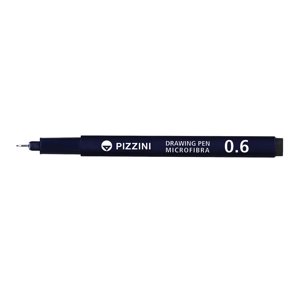 PUNTAS PIZZINI 0.6 NEGRO X12 DESCARTABLES
