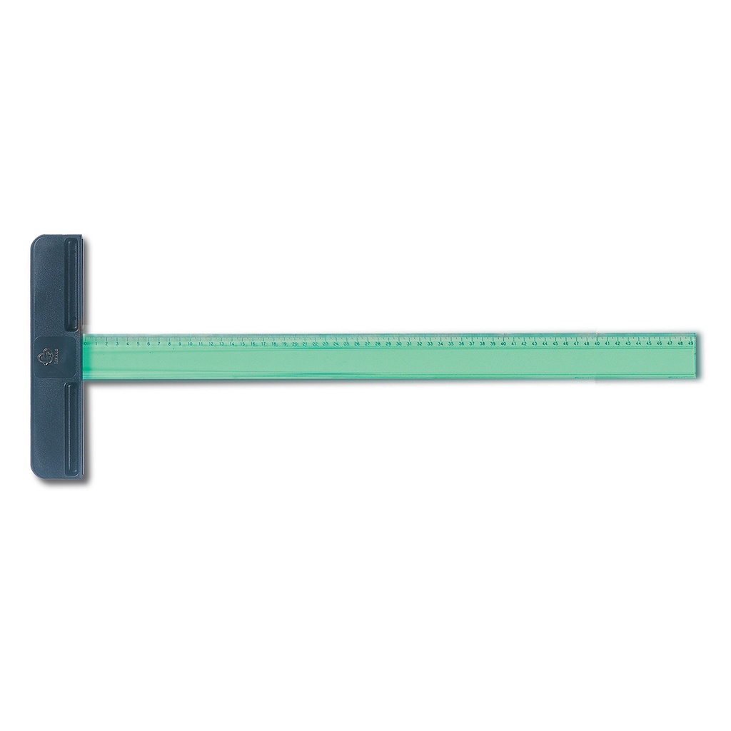 REGLA PIZZINI T ESTUDIO 60CM DOBLE BISELADA