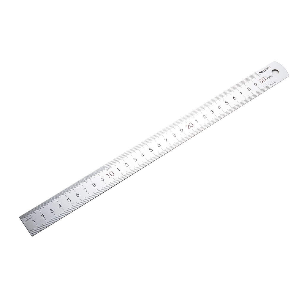REGLA ACERO DELI 30CM