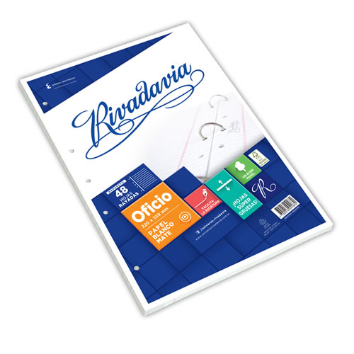 REPUESTO RIVADAVIA OFICIO 48 HOJAS RAYADO