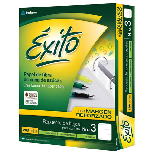 REPUESTO EXITO CON MARGEN X288H RAYADO