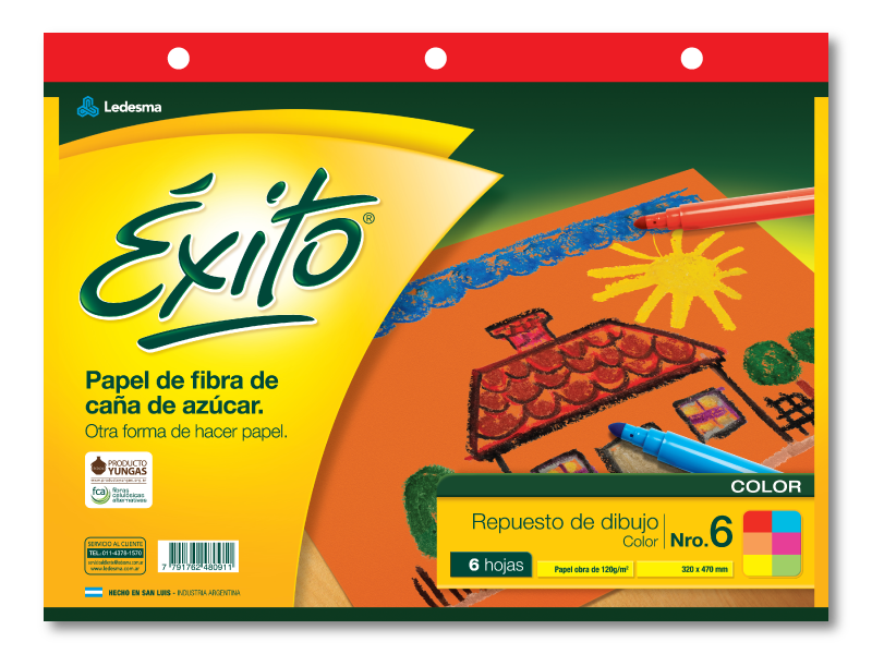 REPUESTO EXITO Nº6 COLOR X6H