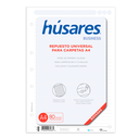 REPUESTO HUSARES A4 X80 HOJAS RAYADO