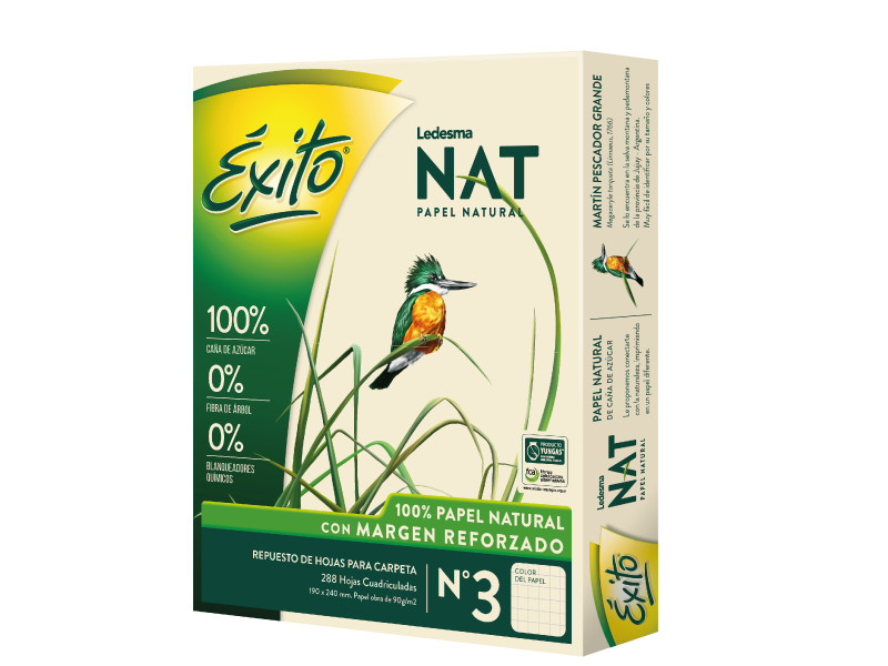 REPUESTO EXITO NAT MARGEN REFORZADO X288H CUADRICULADO