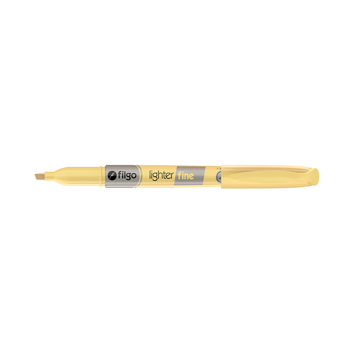 RESALTADOR FILGO FINO X12 PASTEL AMARILLO