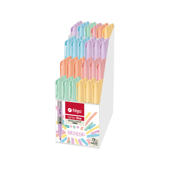 RESALTADOR FILGO FINO X72 PASTEL