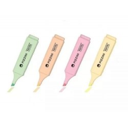 RESALTADOR PIZZINI PASTEL X4