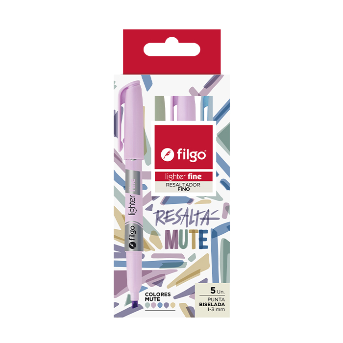 RESALTADOR FILGO FINO X5 MUTE