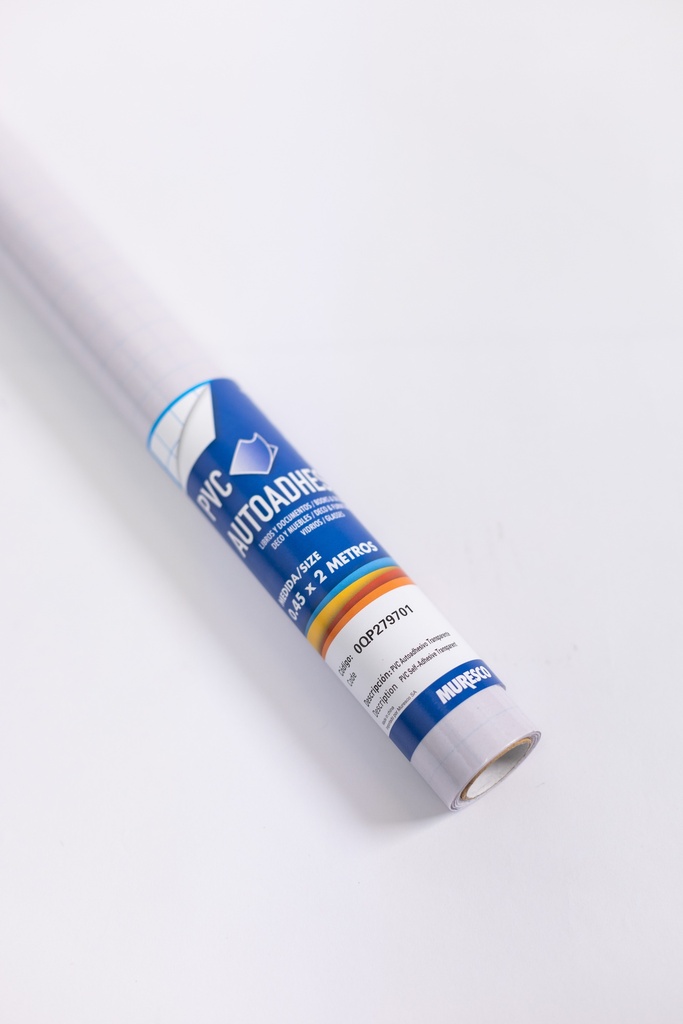 ROLLO ADHESIVO MURESCO X2M TRANSPARENTE