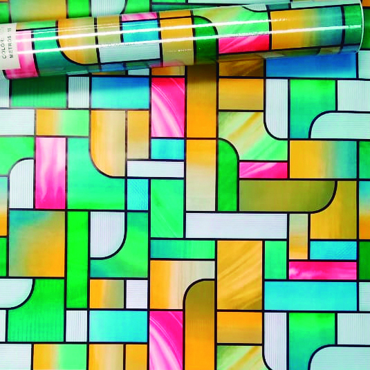 ROLLO ADHESIVO SELF X15M ESTAMPADO 5579