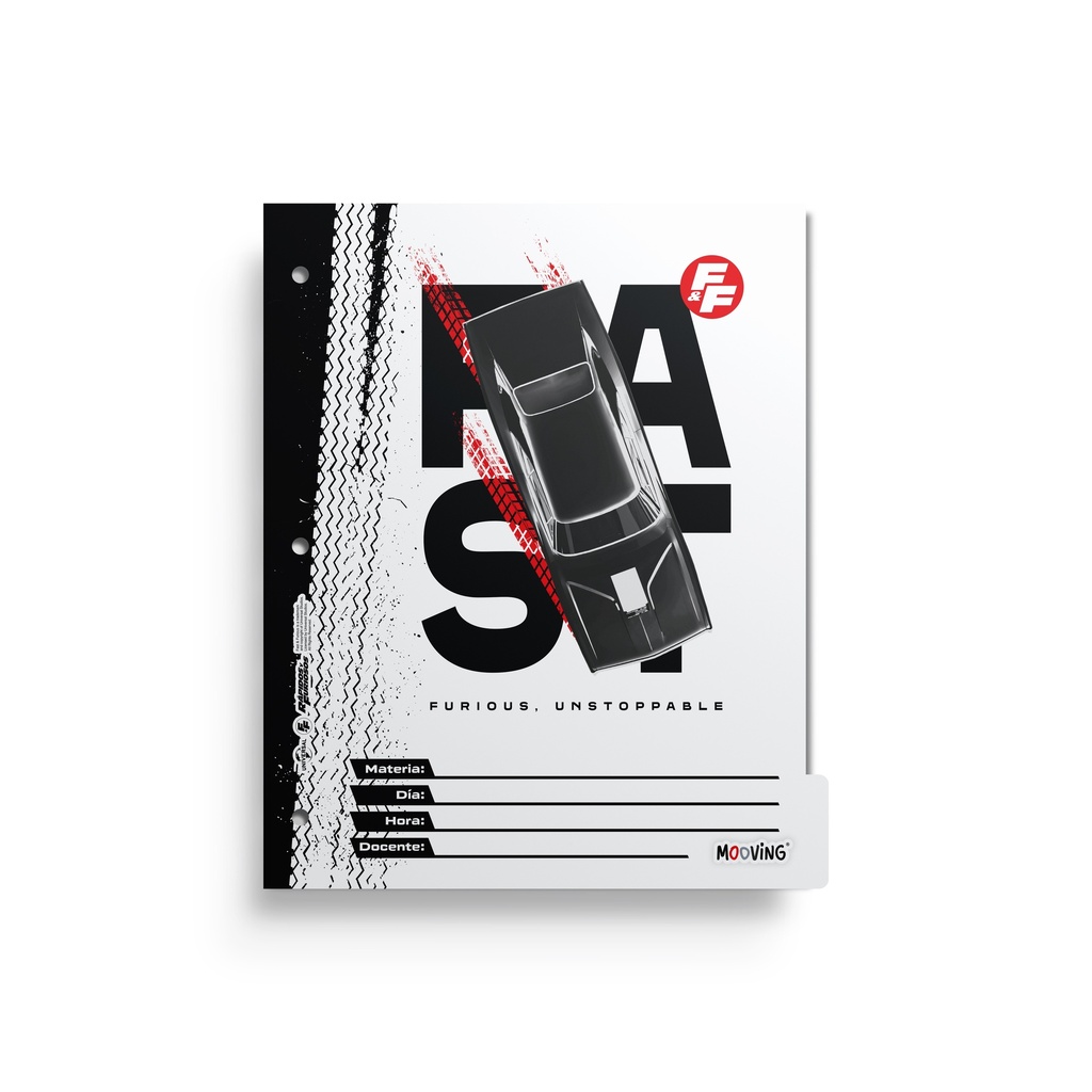 SEPARADOR ESCOLAR MOOVING X6 RAPIDO Y FURIOSO