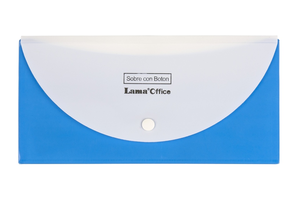 SOBRE LAMA B6 CON BOTON AZUL-VERDE X12