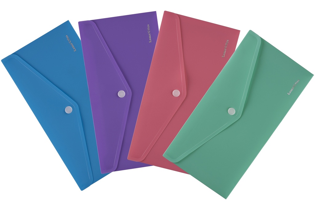 SOBRE LAMA B6 CON BOTON PASTEL X12