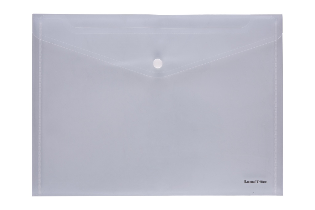 SOBRE LAMA A5 CON BOTON TRANSPARENTE X12