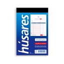 TALONARIO HUSARES 1929 DUPLICADO PRESUPUESTO