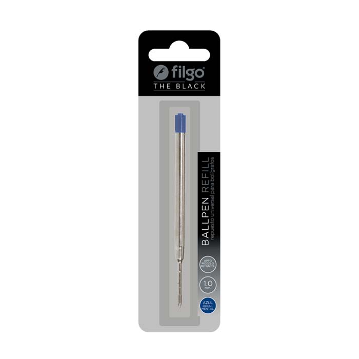 REPUESTO FILGO PARA BOLIGRAFO RETRACTIL AZUL 1.0