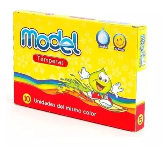 TEMPERA MODEL 8ML X10 ROSA/MAGENTA X2 LIQUIDACION