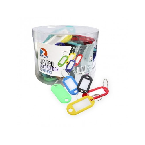 LLAVERO PORTA IDENTIFICADOR EZCO X 50
