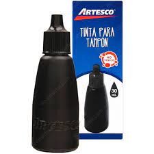 TINTA ARTESCO PARA SELLO 30 ML NEGRO