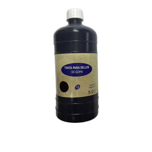 TINTA STA PARA SELLOS DE GOMA 500CC AZUL