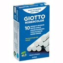 TIZA GIOTTO BLANCA X10 ROBERCOLOR