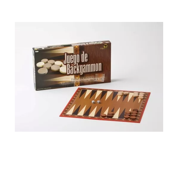 JUEGO BISONTE BACKGAMMON