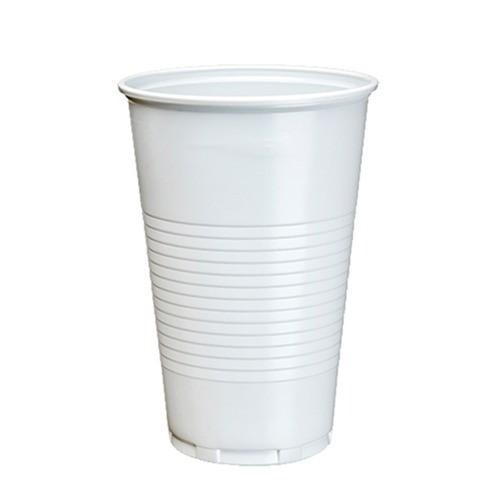 VASO PLASTICO BLANCO 330CC X100 LIQUIDACION