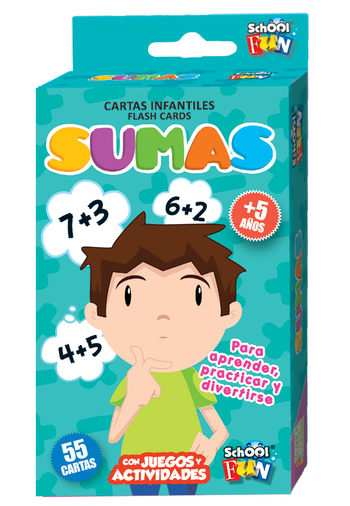 CARTAS INFANTILES SCHOOL FUN SUMAS