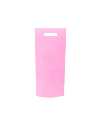 BOLSA TELA RIÑON CHICA 15X21X7CM ROSA