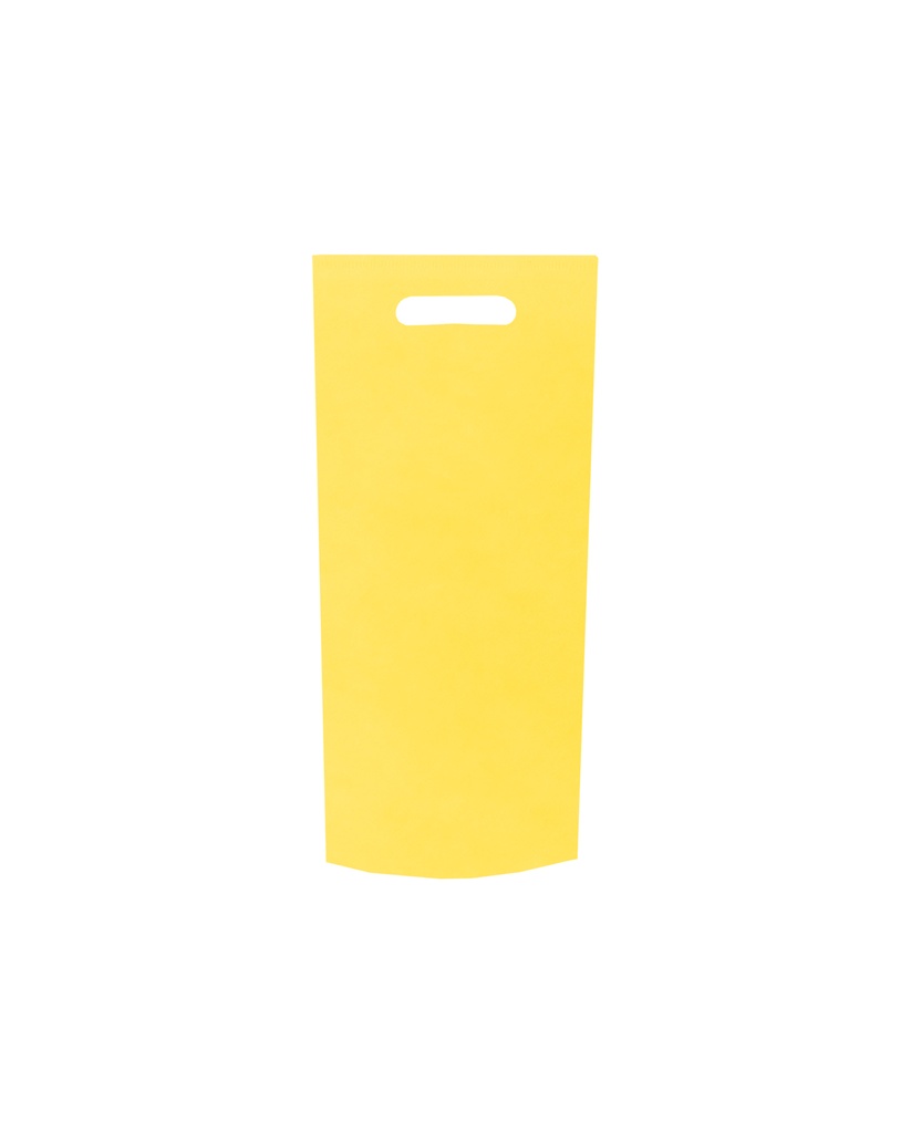 BOLSA TELA RIÑON GRANDE 30X40X10CM AMARILLO