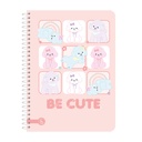 CUADERNO RY A5 15X21 ANILLADO SEMIRIGIDO 80 HOJAS ESCOLAR 1085