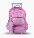 MOCHILA FOOTY CON CARRO 18'' BIG KIDS STAR