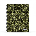 CUADERNO MOOVING TAPA DURA CON ESPIRAL 16X21 80H 47 STREET