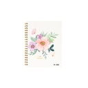 CUADERNO MOOVING 16X21 TAPA DURA CON ESPIRAL 80 HOJAS GARDEN