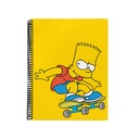 CUADERNO MOOVING A4 UNIVERSITARIO 80 HOJAS SIMPSONS