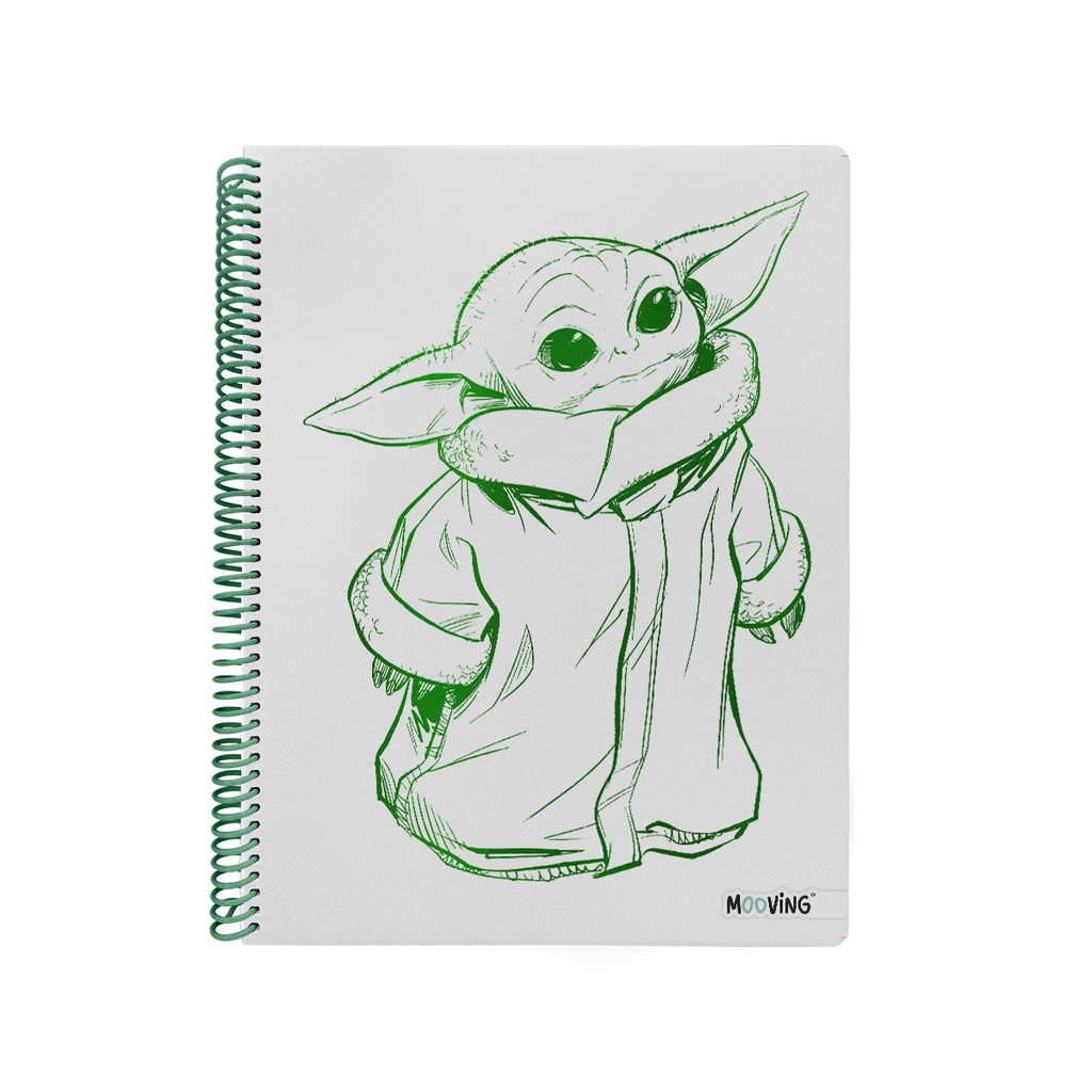 CUADERNO MOOVING A4 UNIVERSITARIO 80 HOJAS STAR WARS