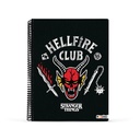 CUADERNO MOOVING A4 UNIVERSITARIO 80 HOJAS STRANGER THINGS