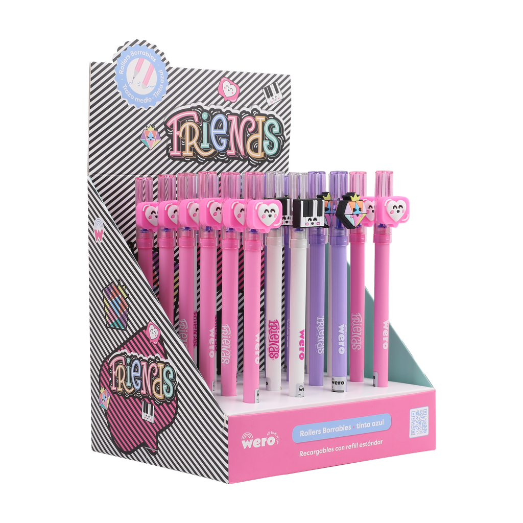 BOLIGRAFO WERO BORRABLE X1 FRIENDS
