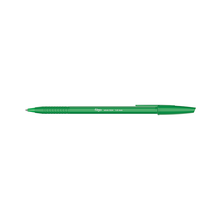 BOLIGRAFO FILGO 024 STICK CLASICO 1.0 X 50 VERDE