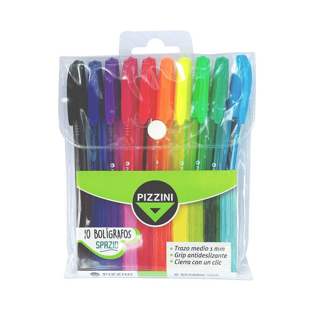BOLIGRAFO PIZZINI SPAZIO X10