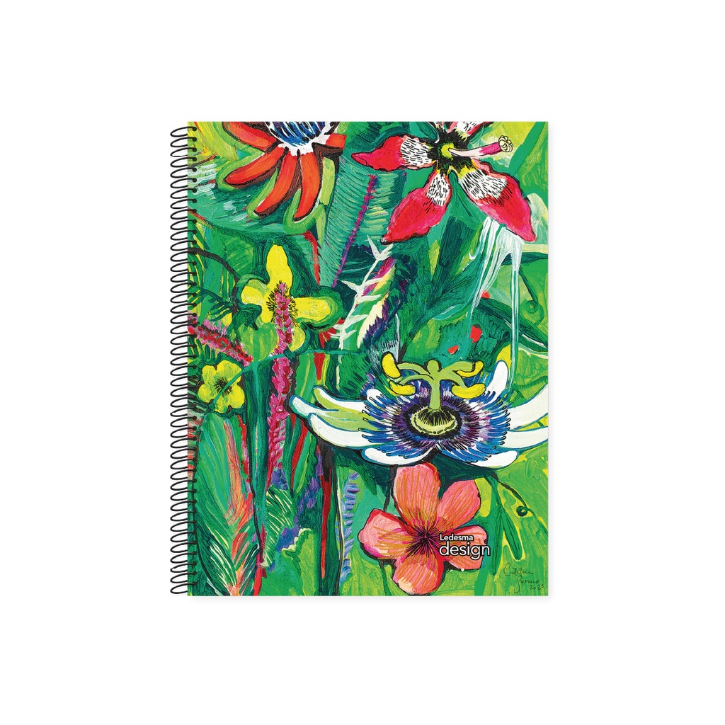 CUADERNO LEDESMA DESIGN CATALINA GUERRICO 22X29 84H RAYADO