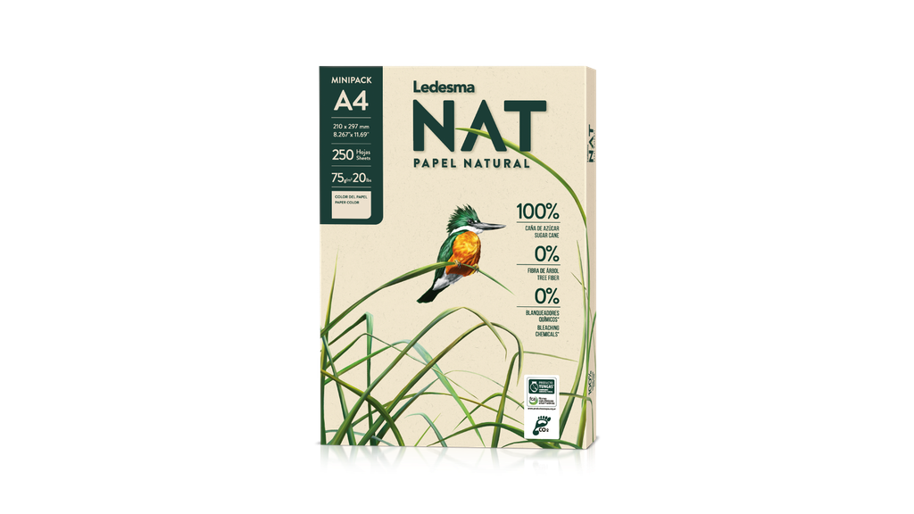 RESMA LEDESMA NAT A4 75G 250 HOJAS 210X297