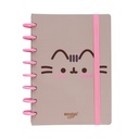 CUADERNO MOOVING LOOP PUSHEEN A5 CON DISCOS