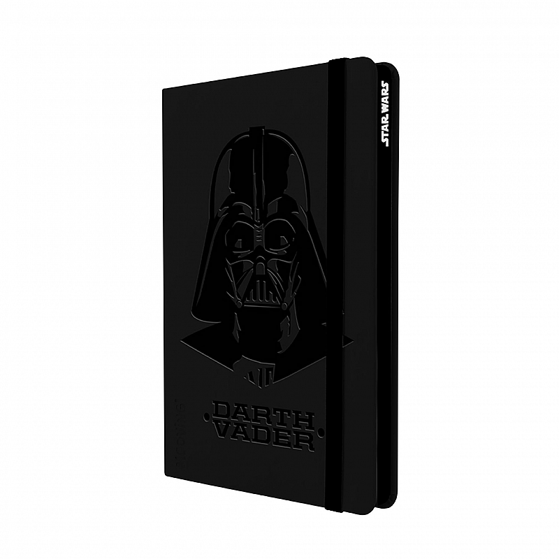 LIBRETA MOOVING NOTES A5 TAPA DURA STAR WARS RAYADO