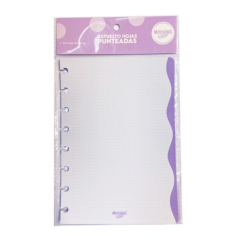 REPUESTO MOOVING LOOP A5 30H PUNTEADO