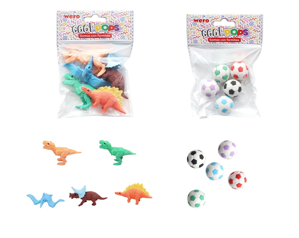 GOMA WERO 3D PELOTAS X5
