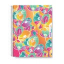 CUADERNO ARTE BLOOM 22X29.7 80H CUADRICULADO TAPA SEMI RIGIDA