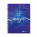 CUADERNO ARTE MOTIVATION 16X21 80H RAYADO TAPA SEMI RIGIDA